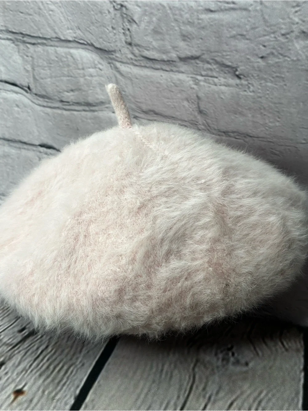 5/$20 Girls Youth Coquette Baby Pink Faux Wool Beret Winter Chic Old Money Cap‎